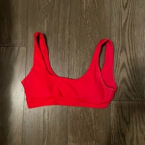 RED BIKINI TOP ❤️❤️❤️ only worn once! In perfect condition!
